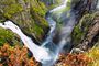 Eidfjord a Cascata de Vøringfossen e o Centro Hardangervidda