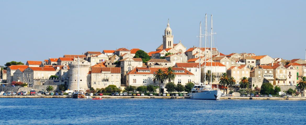 Passeando por Korcula
