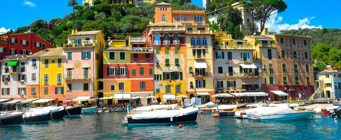 Portofino e Panorâmica de Génova