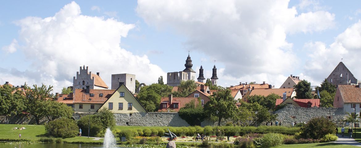 Caminhando por Visby