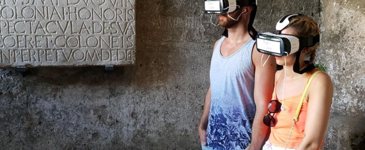 Pompeia Antiga em 3D com Realidade Virtual