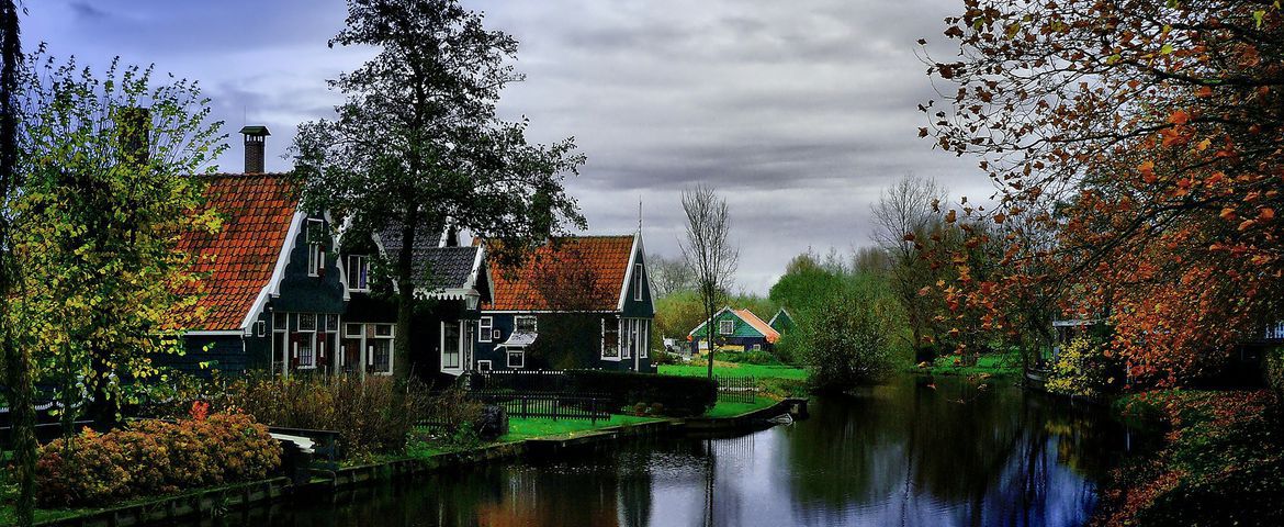 Visita a Volendam, Marken e aos Moinhos de Zaanse Schans