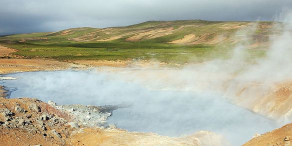 Belezas geológicas e falésias da Península de Reykjanes
