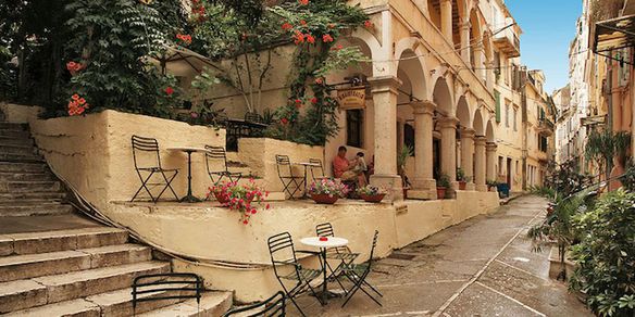 Corfú Palácio de Achilleion Kanoni e Cidade Antiga