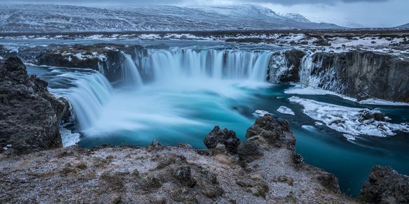 A Cascata Godafoss, Akureyri e a Casa do Pai Natal