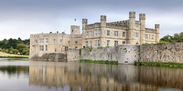 Castelo de Leeds e Catedral de Canterbury
